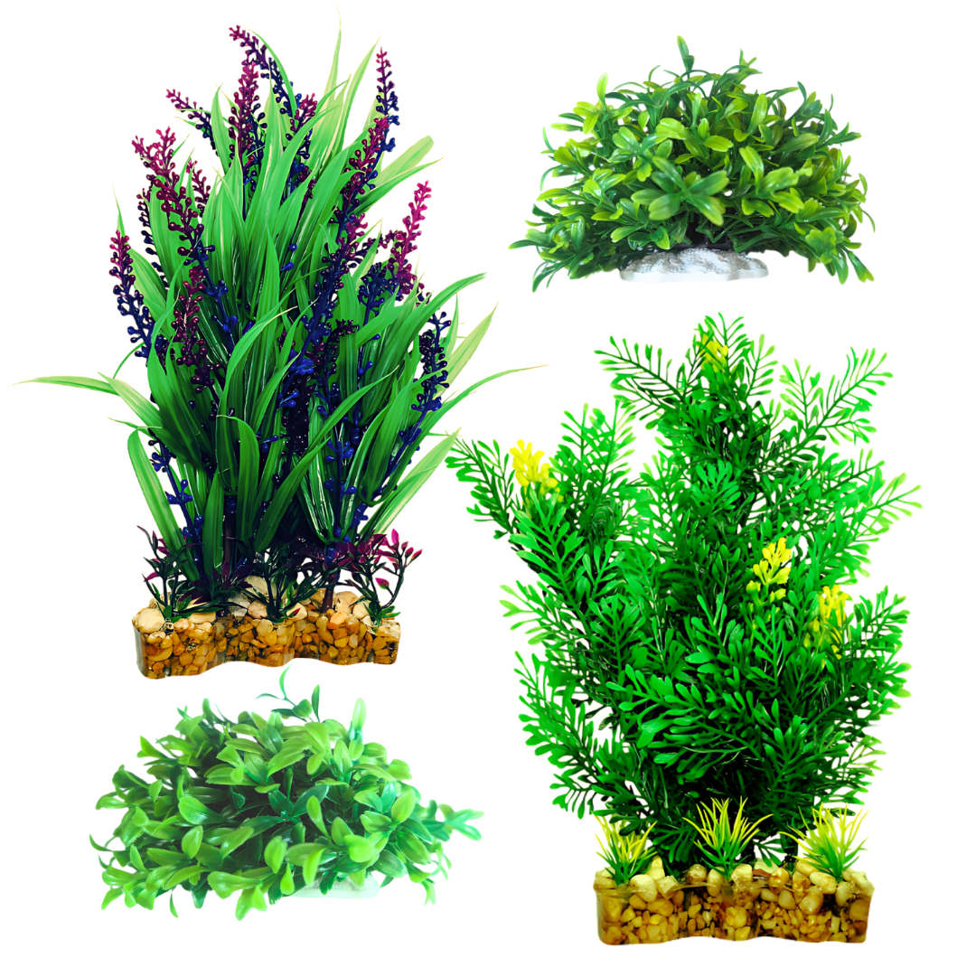 4 Pack Aquarium Plants