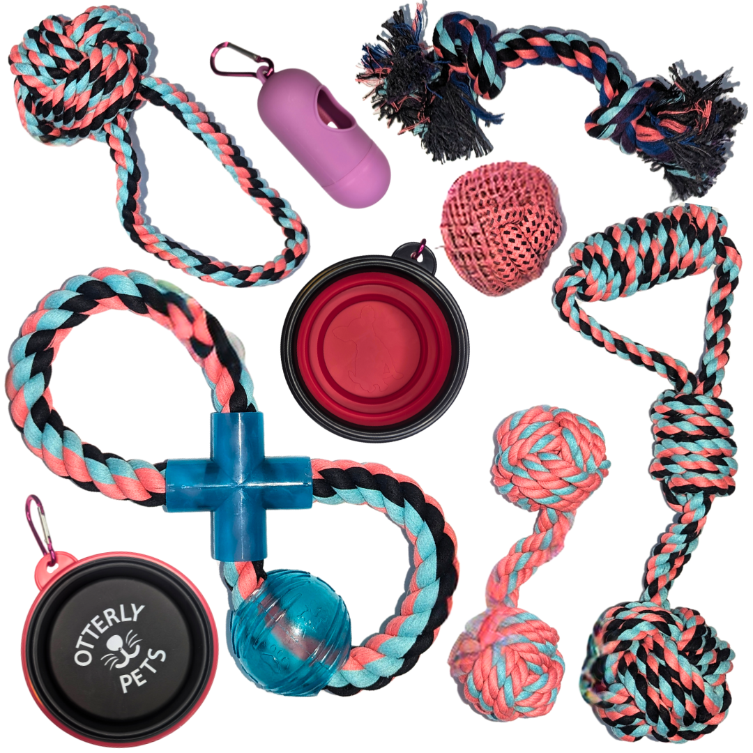 9 Pack of Rope Toys