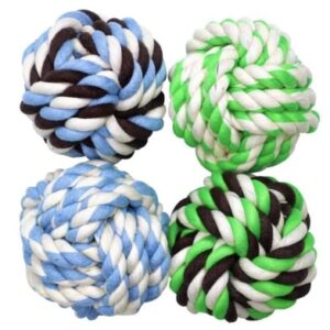 4 Pack Rope Balls Medium
